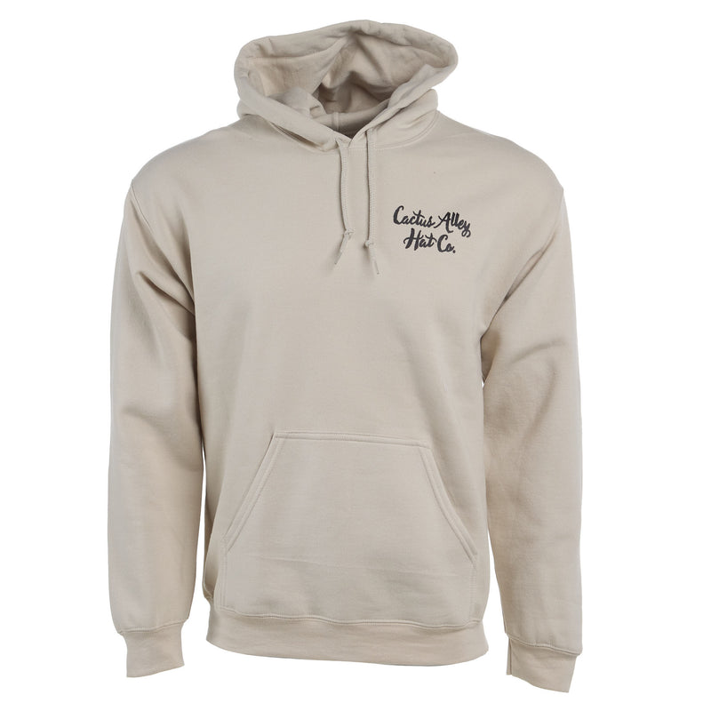 Cactus Alley Hat Co Desert Rope Sand Hoodie