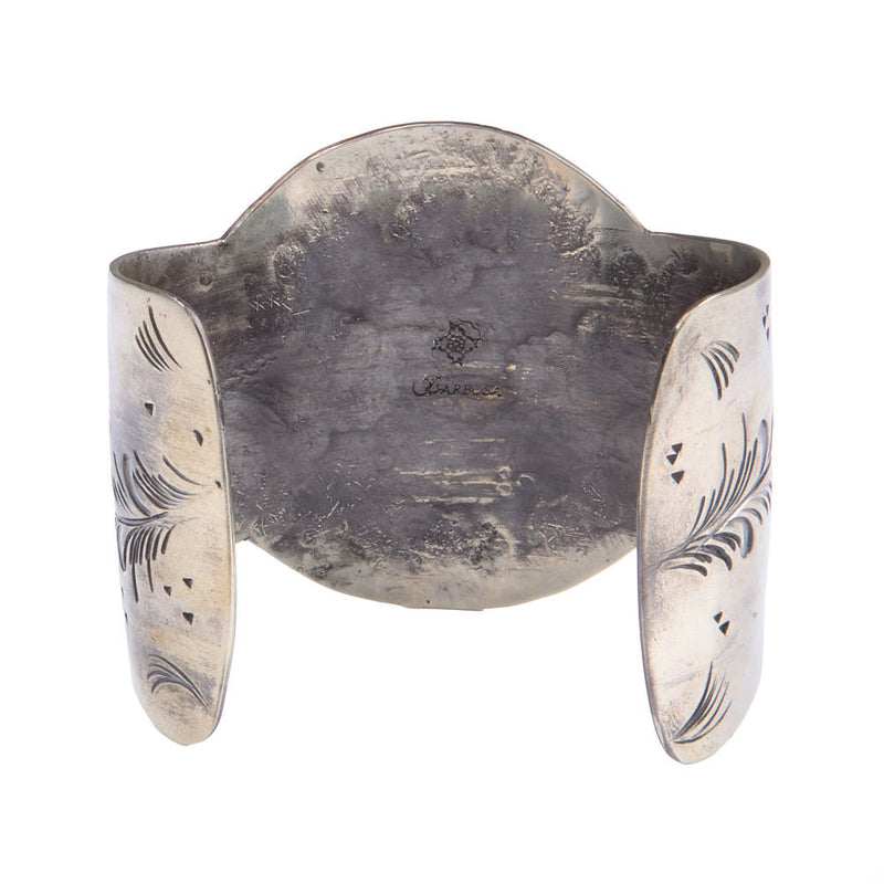 Barbosa Creations Silver Engraved Cuff
