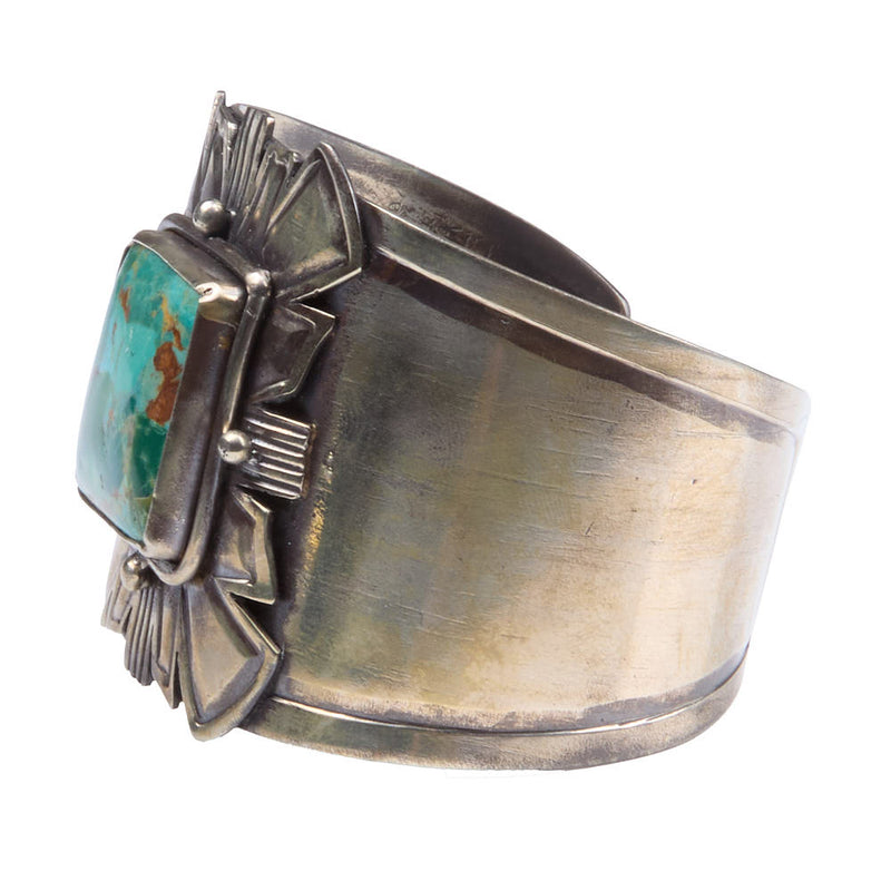 Barbosa Creations Kingman Green Square Cuff