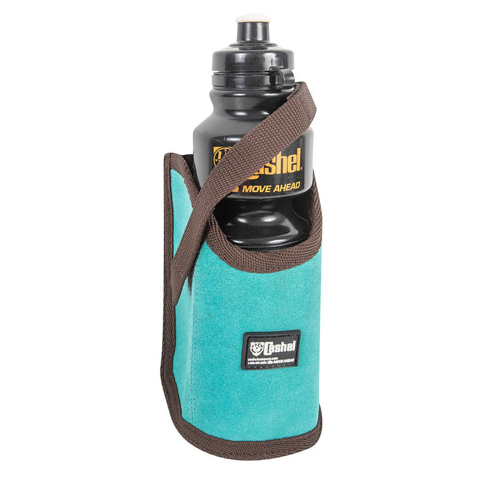 Cashel Company Mint Suede Leather Bottle Holder