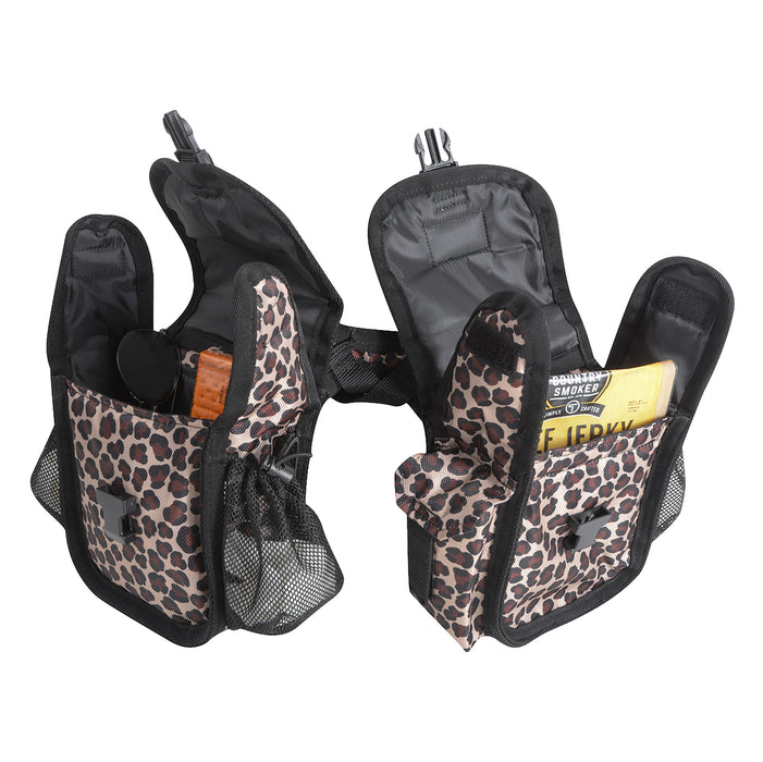 Cashel Company Leopard Small Horn Saddle Bag