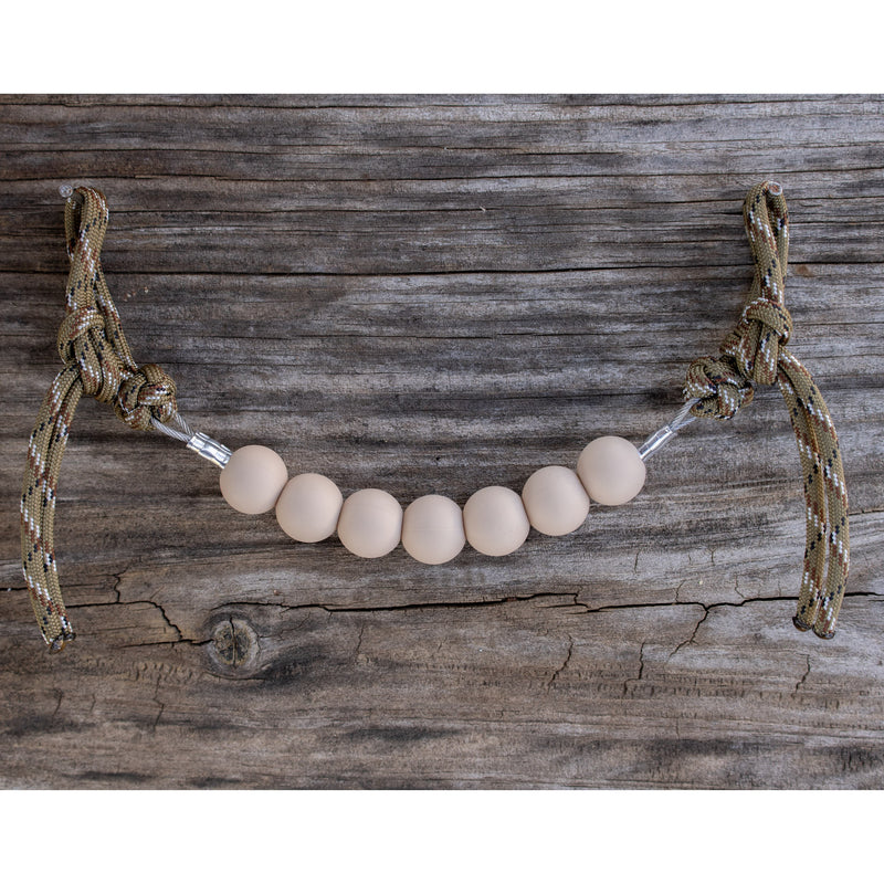 NRS Desert Tan Silicone Beaded Curb Strap