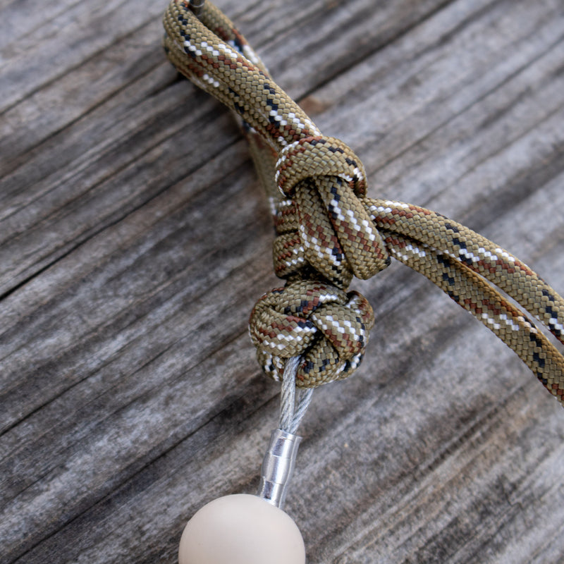 NRS Desert Tan Silicone Beaded Curb Strap