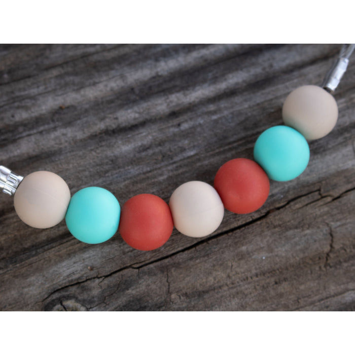 NRS South Western Silicone Beaded Curb Strap