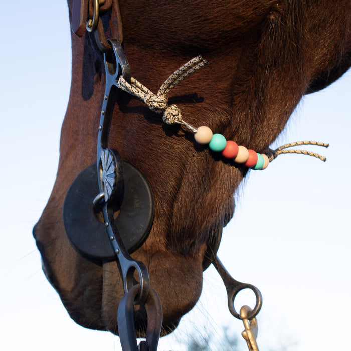 NRS South Western Silicone Beaded Curb Strap