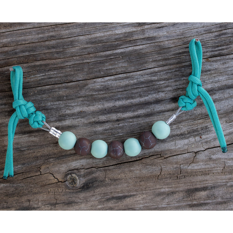 NRS Thin Mint Silicone Beaded Curb Strap