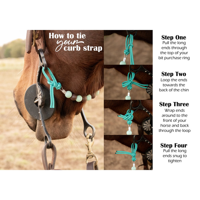 NRS Desert Tan Silicone Beaded Curb Strap