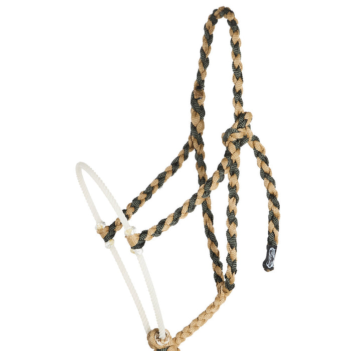 Special C Muletape Sage and Sand Lariat Rope Noseband Muletape Halter