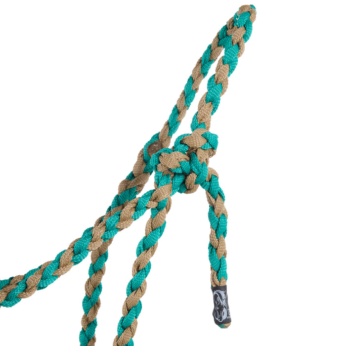 Special C Muletape Two Colored Lariat Rope Nose Muletape Halter with 8ft Lead Rope