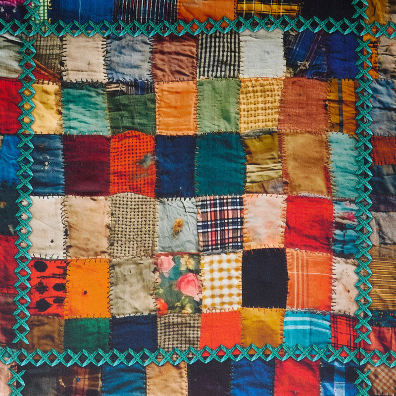 Fringe Scarves Crazy Quilt Long Tall