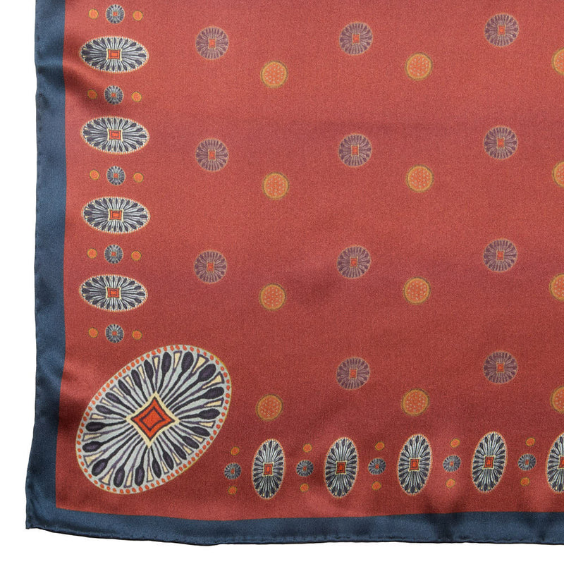 Fringe Scarves Rust San Miguel Long Tall