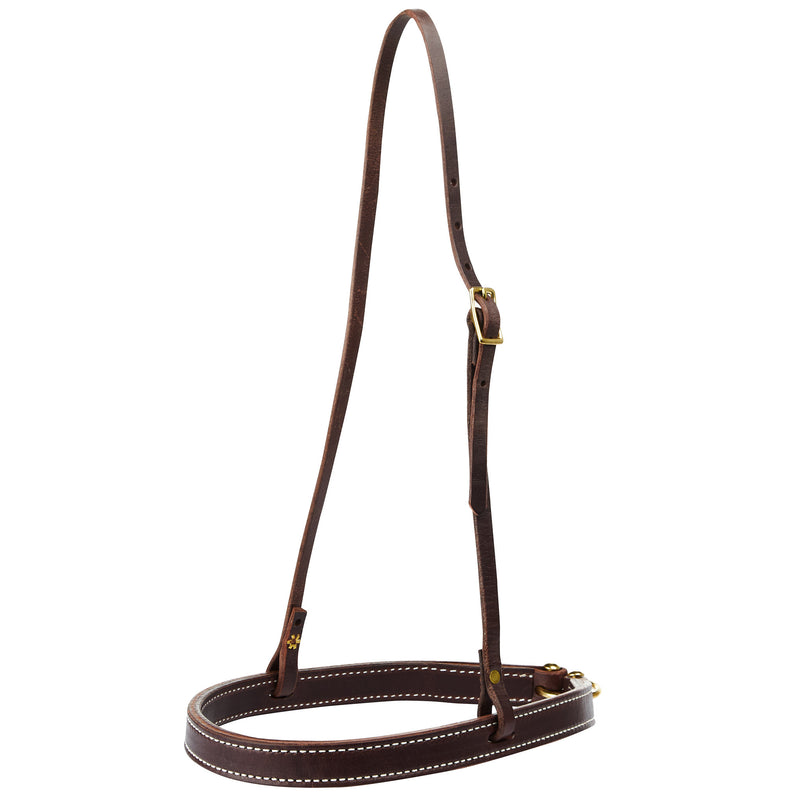 Cowperson Tack 1 Inch Dark Skirting Leather Noseband