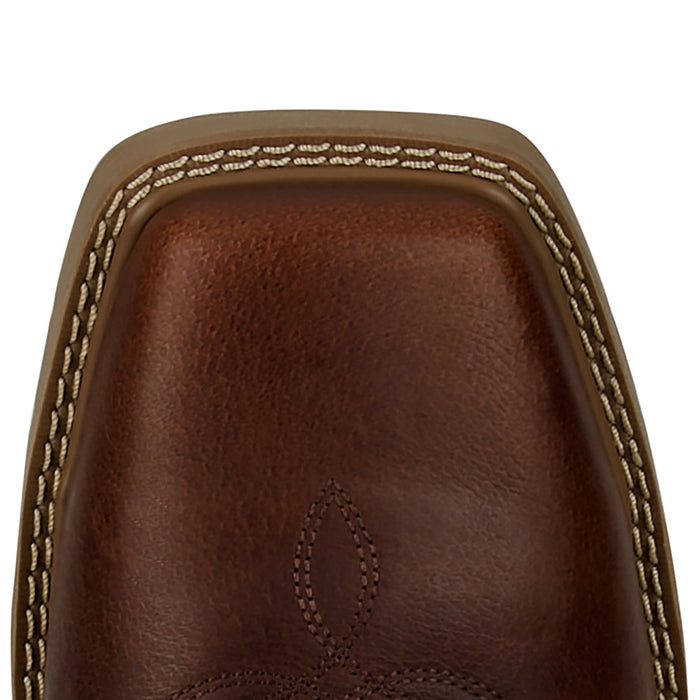 Justin Boot Company Men's Daywork Pecan 11In Top Square Steel Toe Work Boot