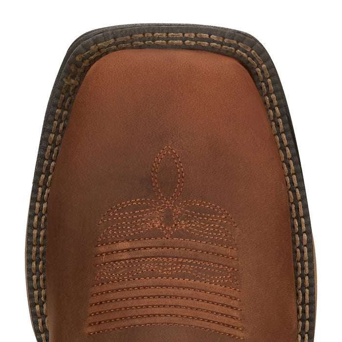 Justin Boot Company Women's Stampede Rush WP Soft Toe Square Toe Work Boot