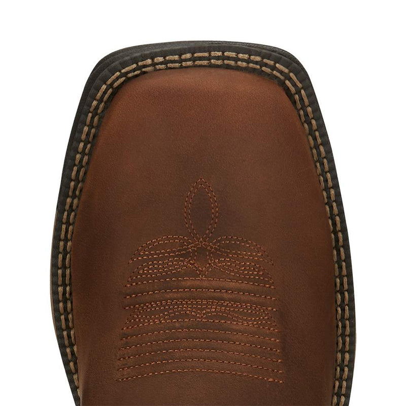 Justin Boot Company Women Stampede Rush WP Soft Square Toe Work Boot