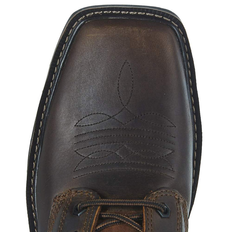 Justin Boot Company Men's Stampede Rugged Soft Toe Lace Up Work Boots