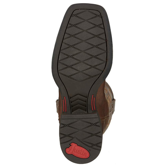 Justin Boot Company Men's Canter Dusky Stampede 11in Boot
