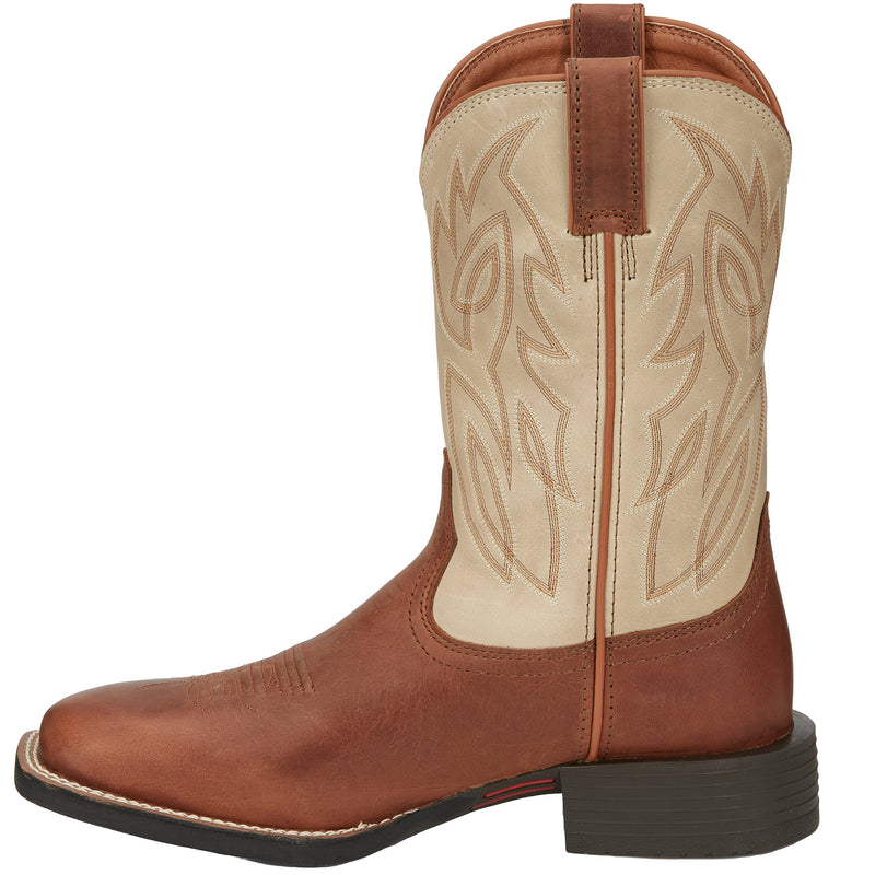 Justin Boot Company Men's Canter Whiskey 11in. Stampede Western Cowboy Boots