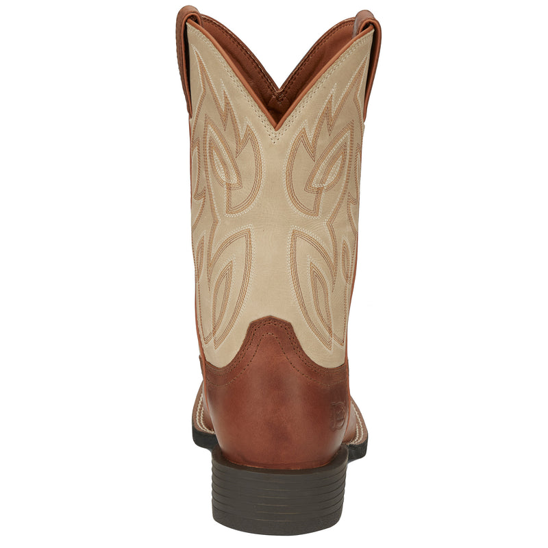 Justin Boot Company Men's Canter Whiskey 11in. Stampede Western Cowboy Boots