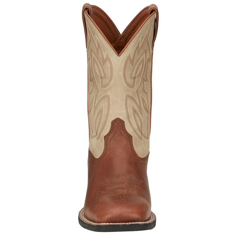 Justin Boot Company Men's Canter Whiskey 11in. Stampede Western Cowboy Boots
