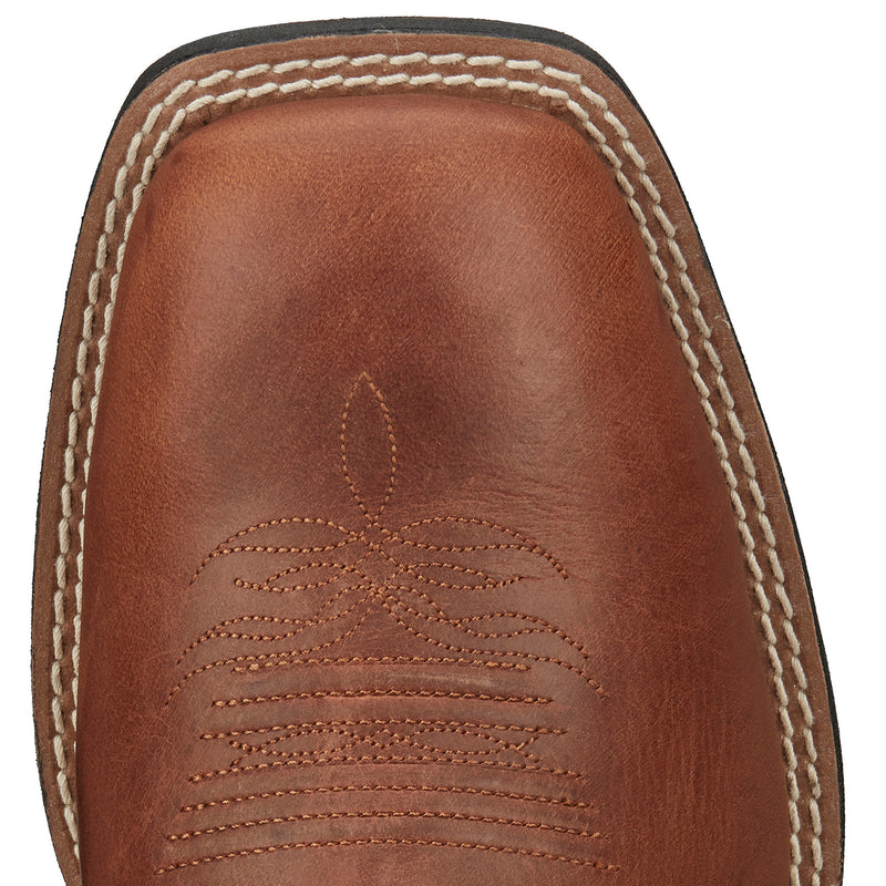 Justin Boot Company Men's Canter Whiskey 11in. Stampede Western Cowboy Boots