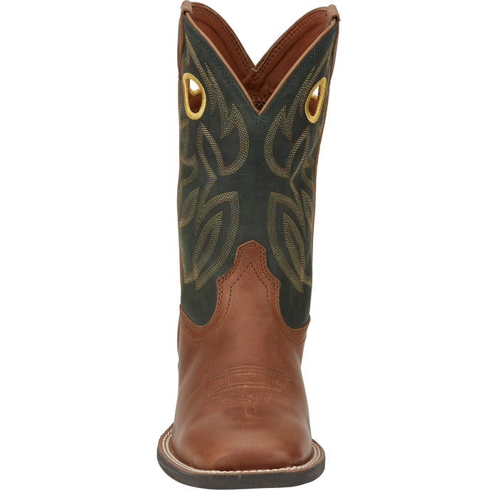 Justin Boots Men's Bowline Whiskey 11in. Stampede Western Cowboy Boots