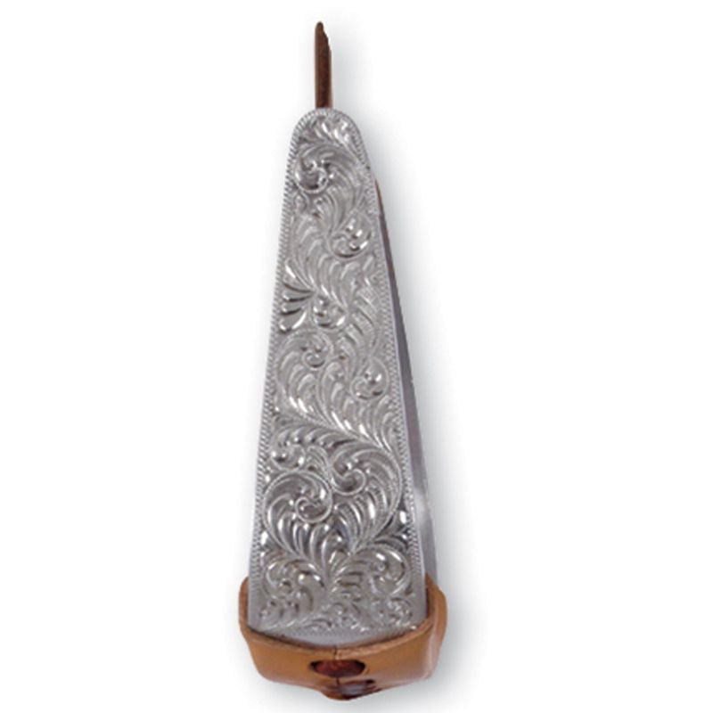 Martin Saddlery Aluminum & Leather Tread 2in Stirrup