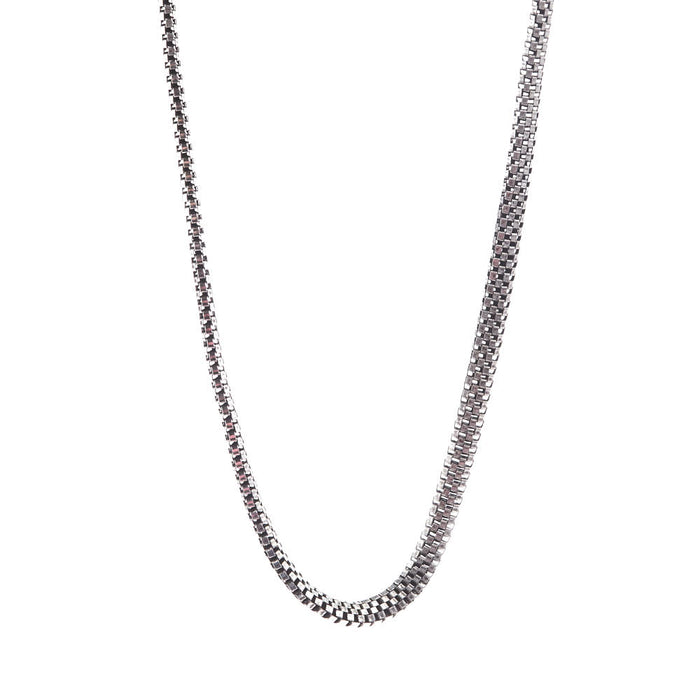 Andy Mikes Seattle Box Chain Necklace