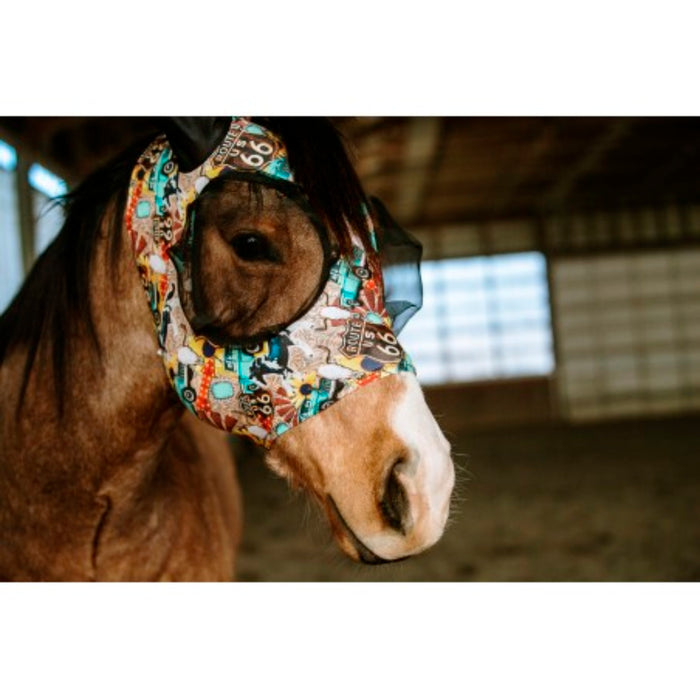 Schulz Equine Patterned Lycra Fly Mask