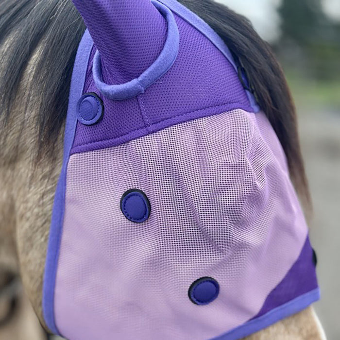 Schulz Equine Purple Magnetic Fly Mask
