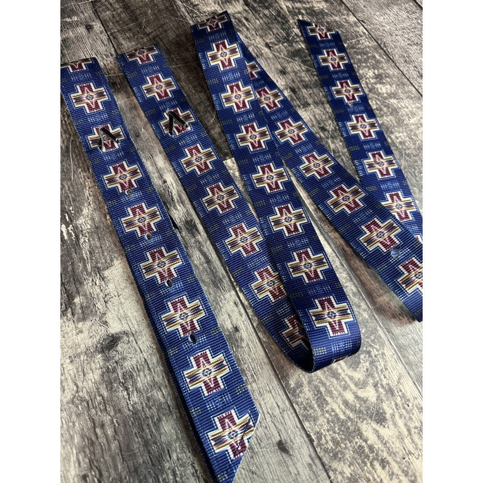 Schulz Equine Round Up Nylon Off Billet and Latigo Strap Set