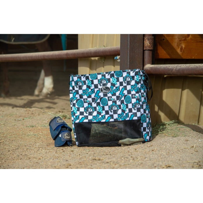 Schulz Equine Turquoise Glass Everything Equine Tote Bag