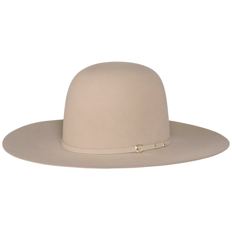 Resistol Pure 4 /4in. Brim Open Crown Felt Cowboy Hat
