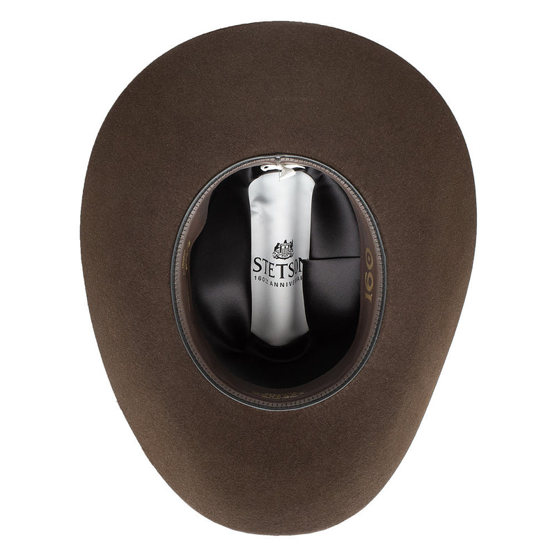 Stetson Hats 160th Anniversary 6X Chocolate Rancher 4in Brim