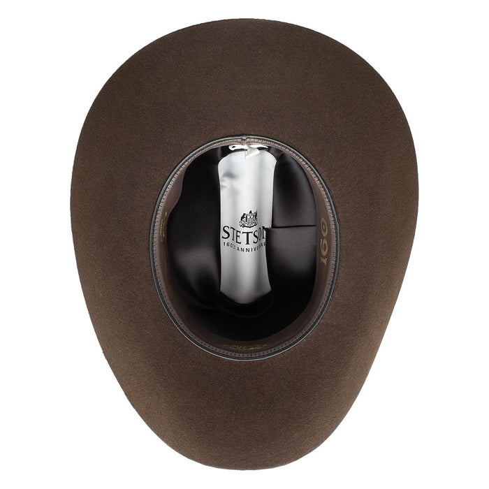 Stetson Hats 160th Anniversary 6X Chocolate Rancher 4in Brim