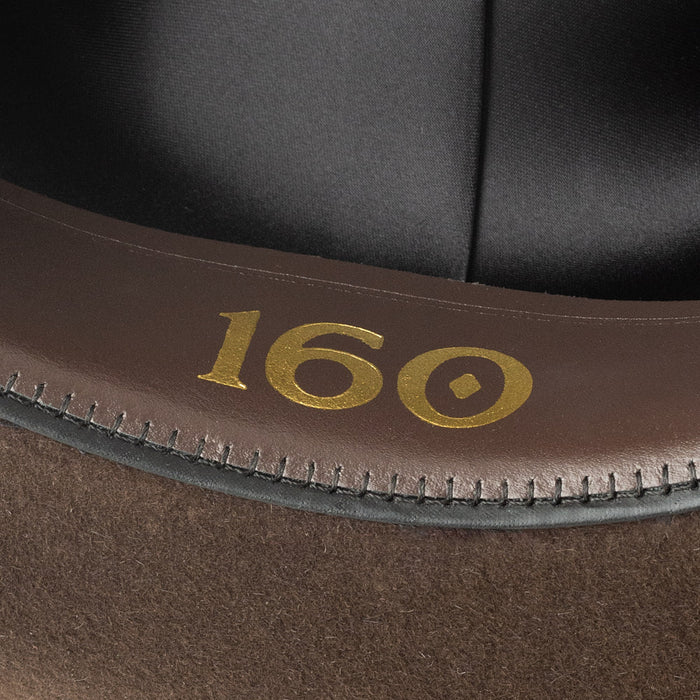 Stetson Hats 160th Anniversary 6X Chocolate Rancher 4in Brim