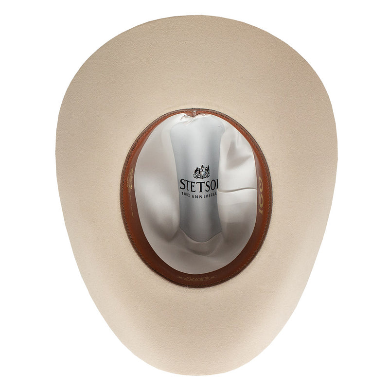 Stetson Hats 160th Anniversary 6X Silverbelly Rancher 4in Brim