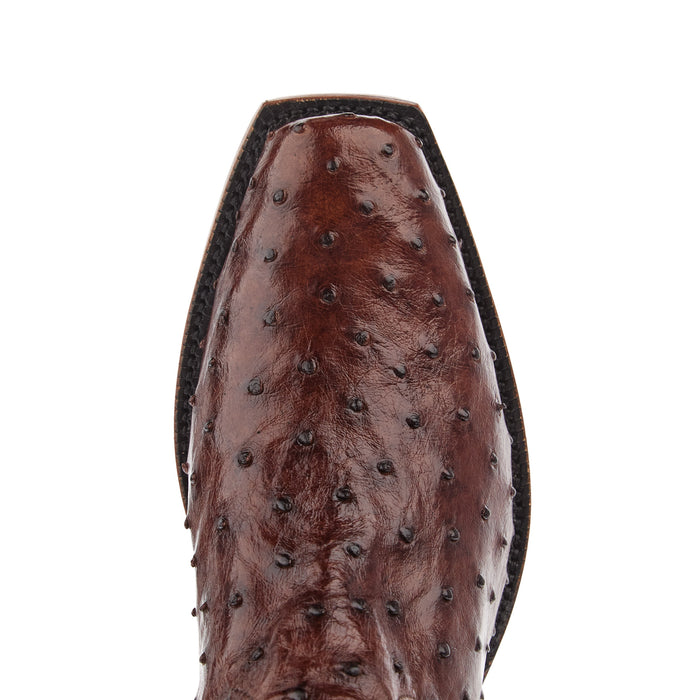 Tony Lama Men's Tobacco Full Quill Ostrich Tobacco Top