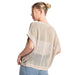 Ee Some Women's Sand Sheer Sweater