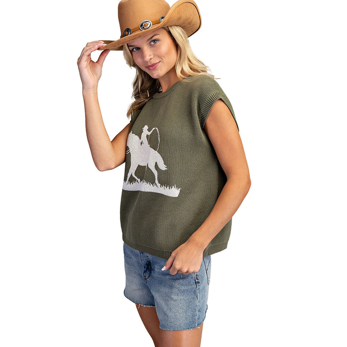 Ee Some Women's Dry Herb Roper Sweater