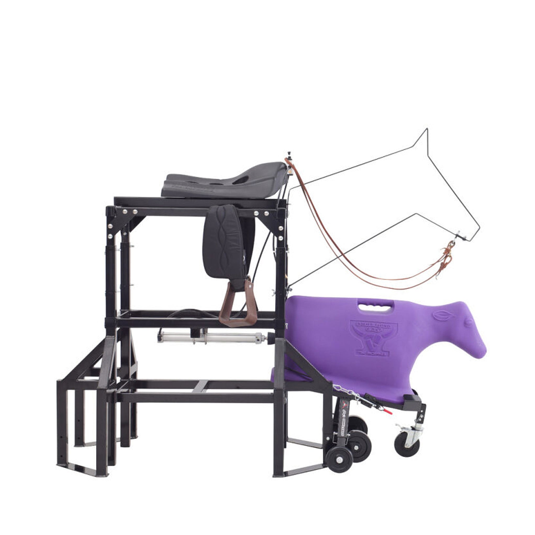7K Roping Something Horse Pneumatic Calf Roping Dummy