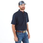 Sandhill Ranch Men's Midnight Navy Button Down Shirt