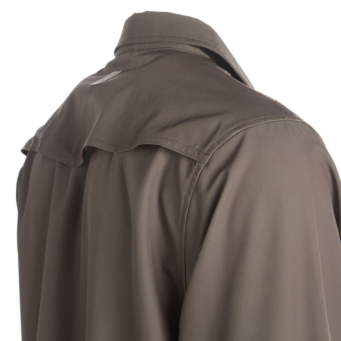 Brandcowboy Mens Sandhill Ranch Brown Long Sleeve Pearl Snap Shirt