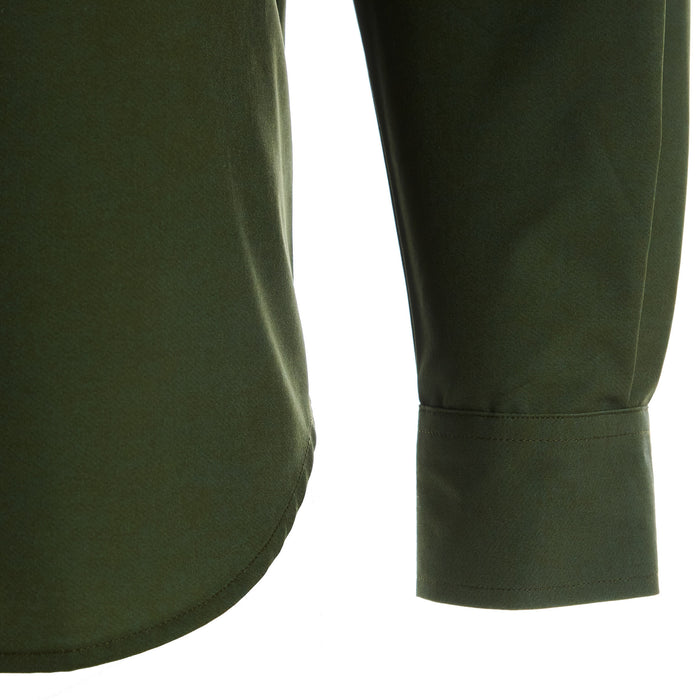 Sand Hill Ranch Men's Olive Denim Snap Shirt