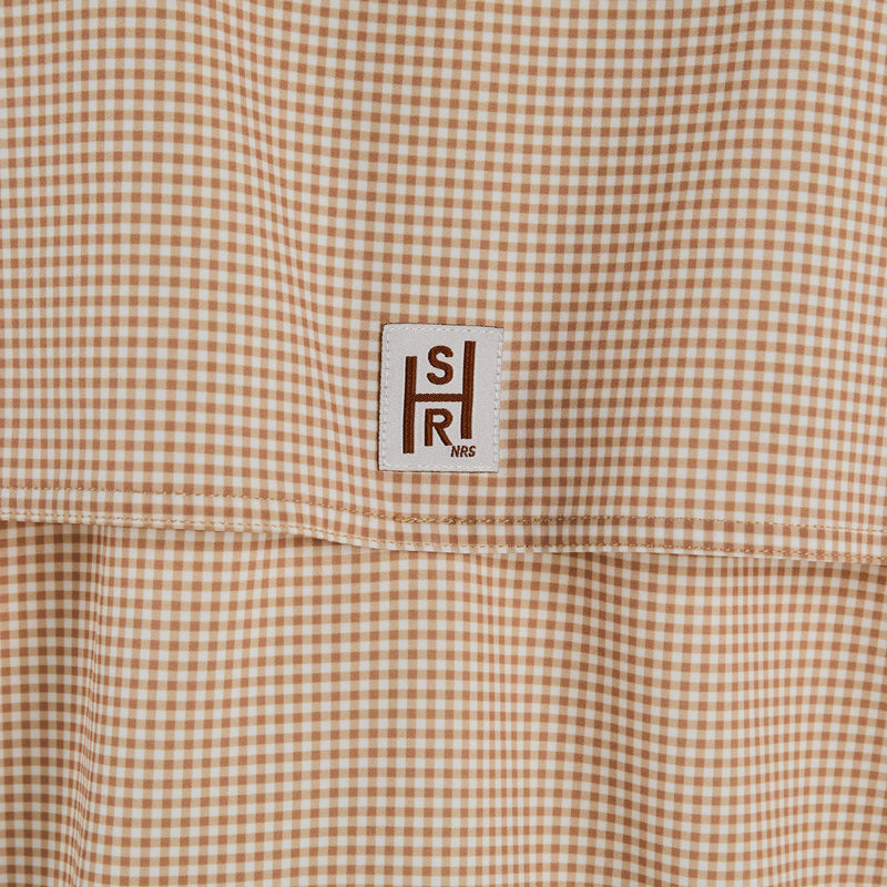 Sandhill Ranch Men's Khaki Check Snap Shirt