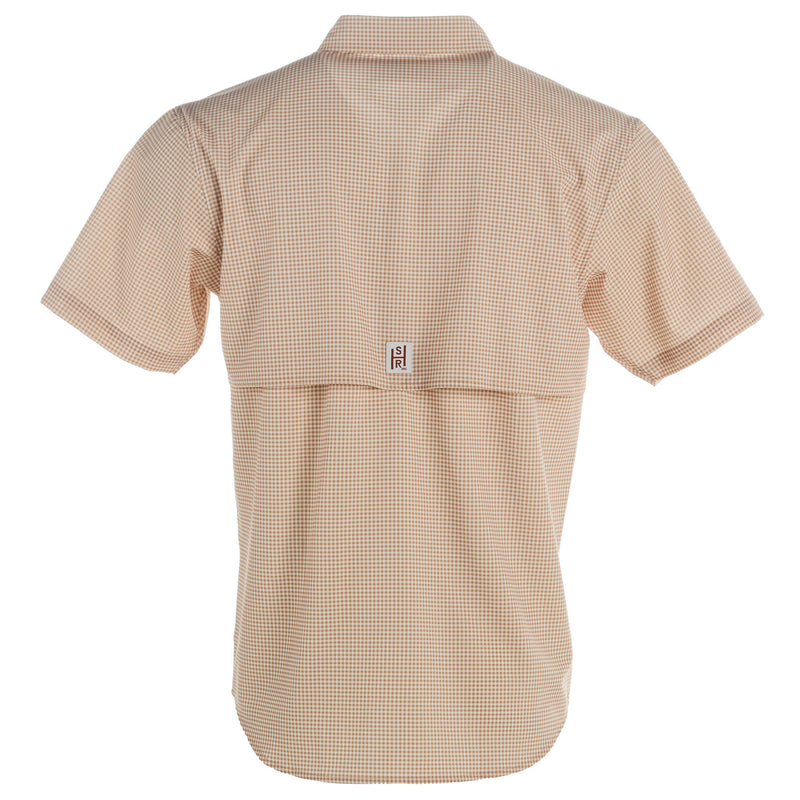 Sandhill Ranch Men's Khaki Check Snap Shirt