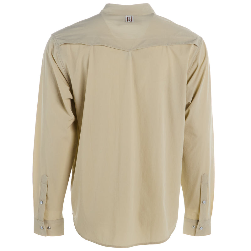 Sandhill Ranch Men's Cream Snap Shirt