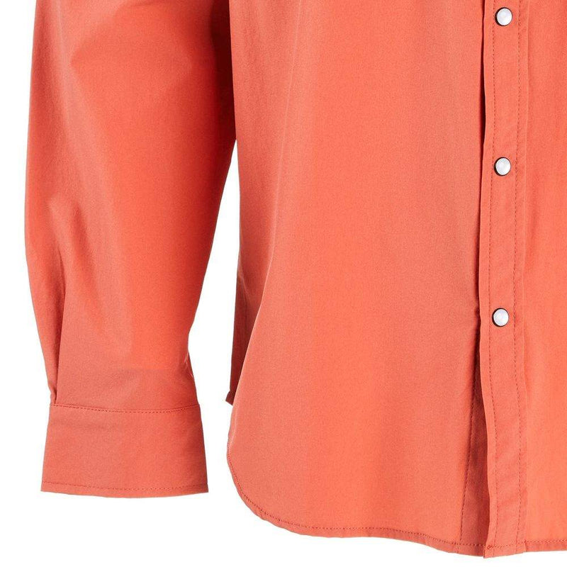 Sandhill Ranch Men's Salmon Snap Shirt