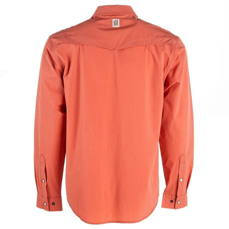 Sandhill Ranch Men's Salmon Snap Shirt