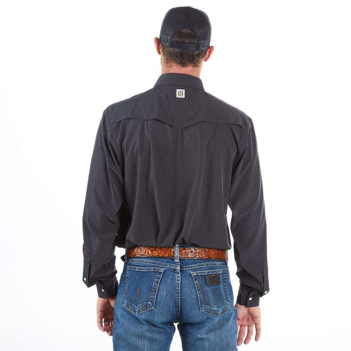 Sandhill Ranch Men's Charcoal Snap Shirt